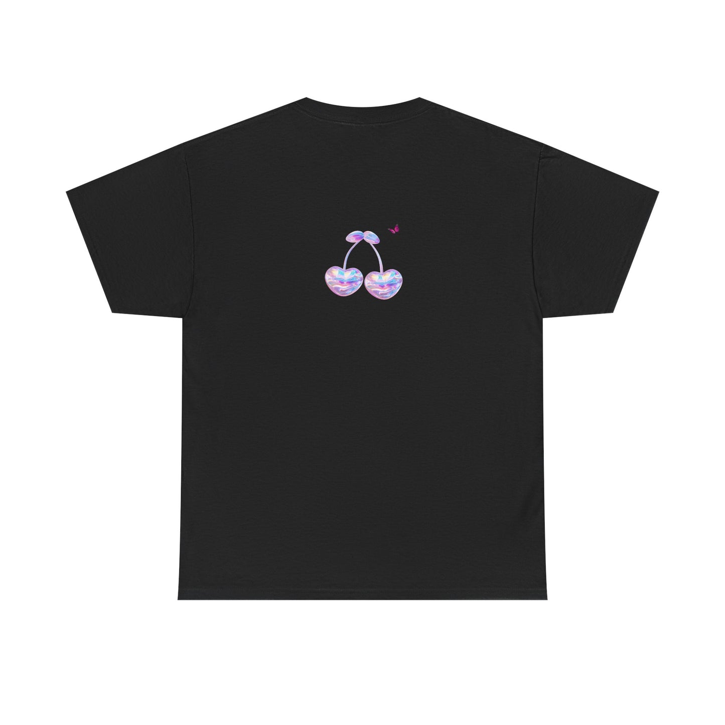 T-Shirt - Best Friends Gold Holographic Cherries