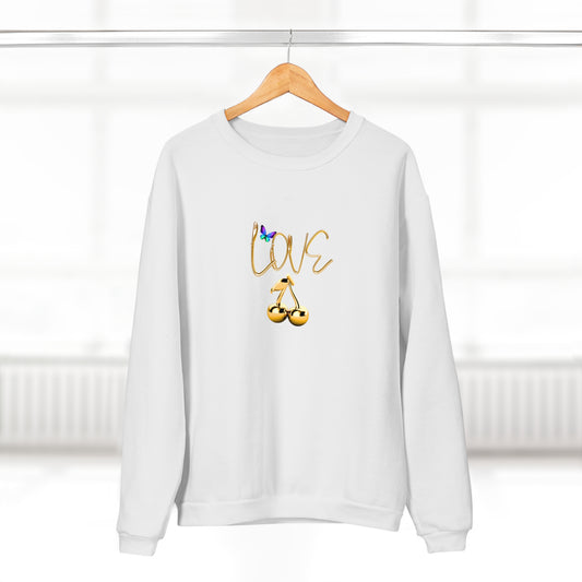 Gold Love Cherry Sweatshirt -