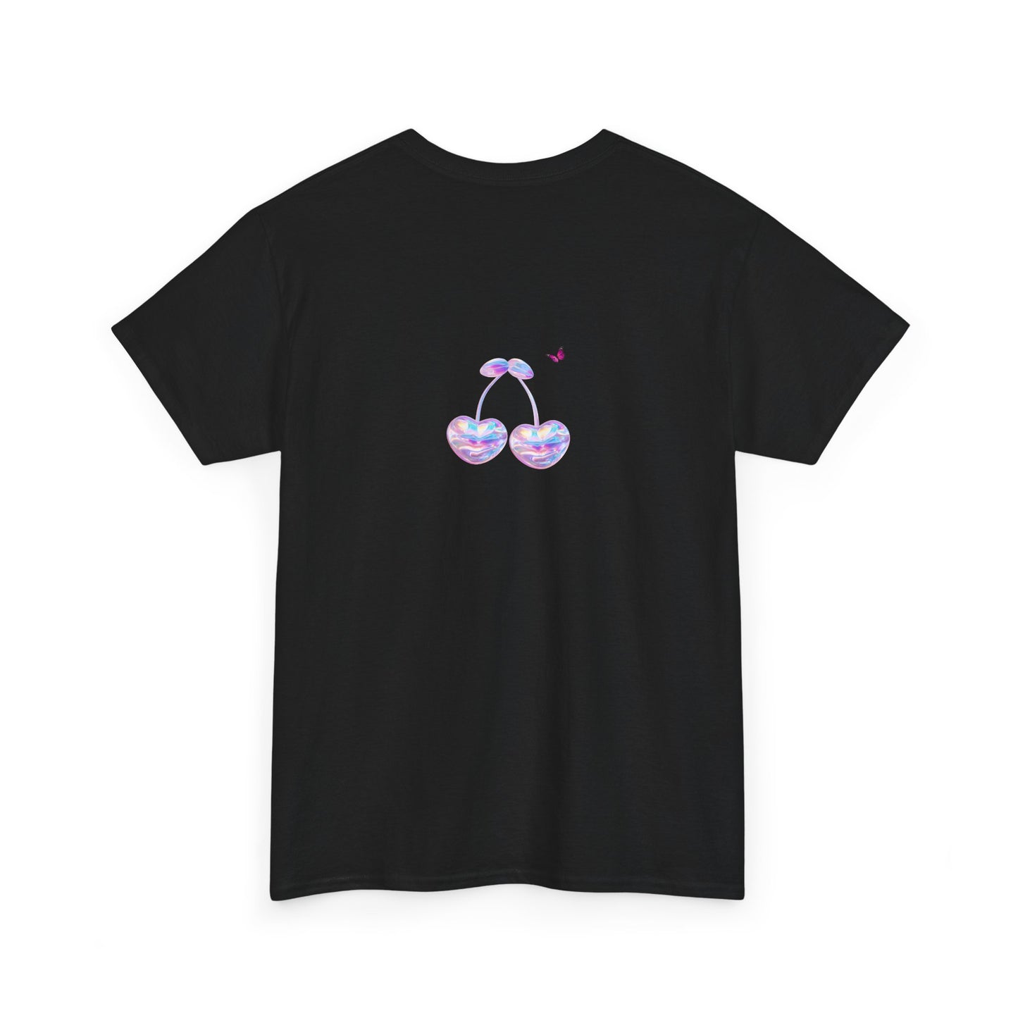 T-Shirt - Best Friends Gold Holographic Cherries