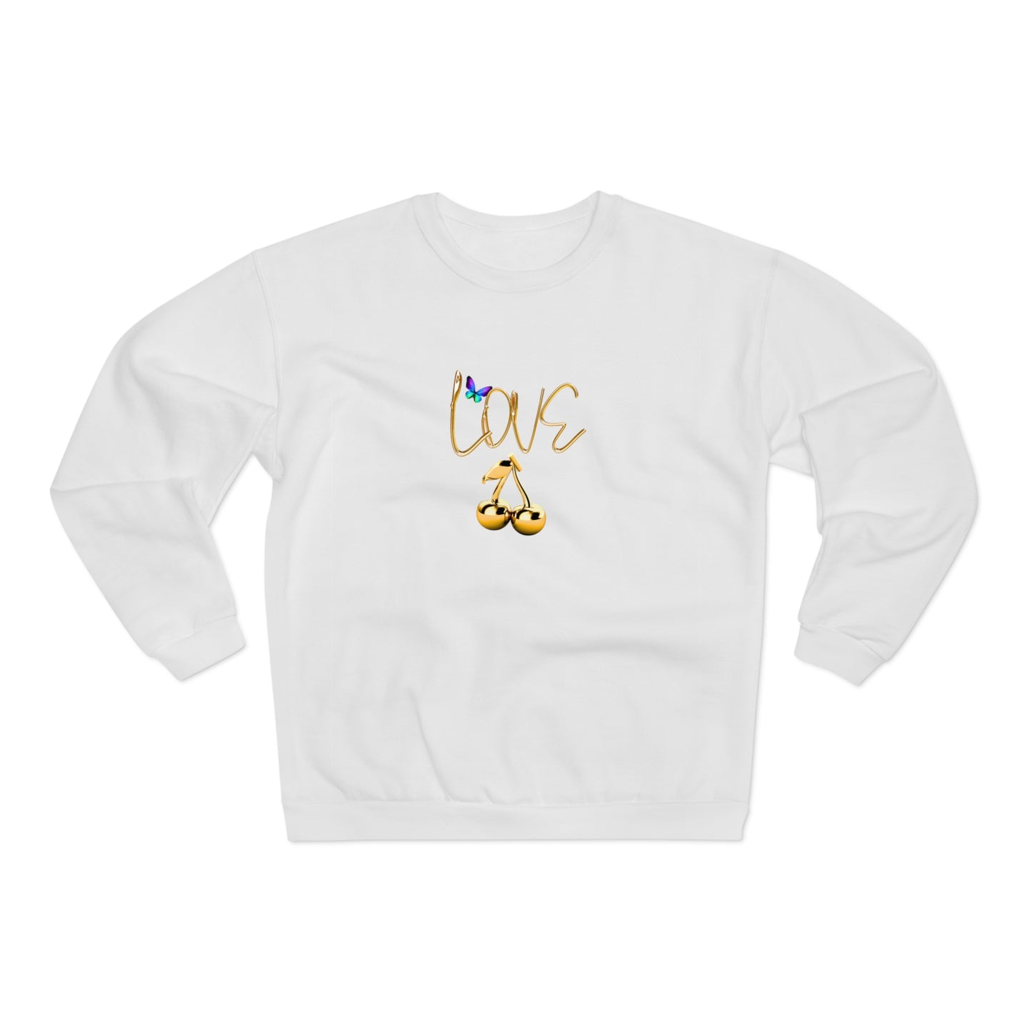 Gold Love Cherry Sweatshirt -